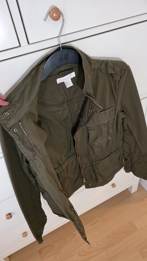 H&M Utility Jacke in Gr. 38