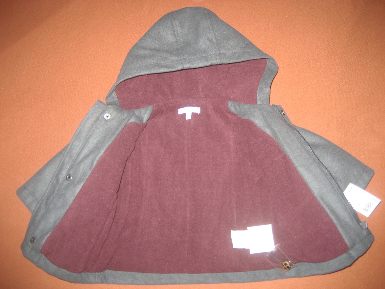 Baby Jungen Winterjacke gefüttert Jacke 6 Monate, Gr. 62 (63 - 69 cm), Kiabi