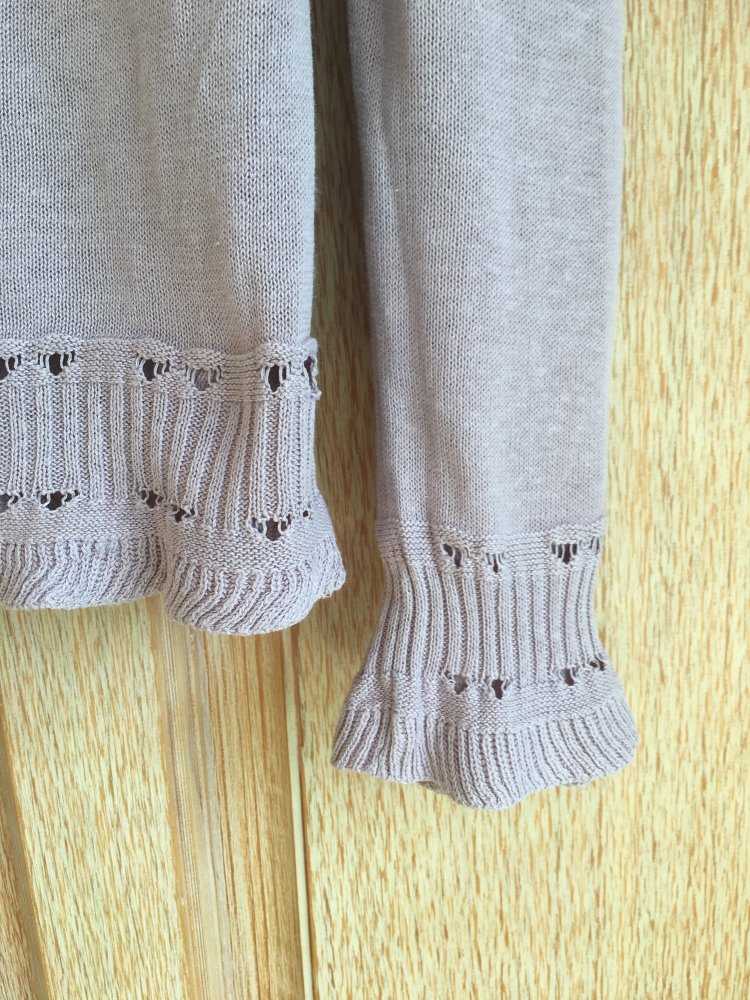 NILE Strickjacke altrosa, flieder Gr. L