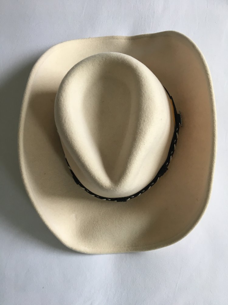 Stetson Filzhut Cowboyhut VitaFelt Amasa creme Gr. S 55cm