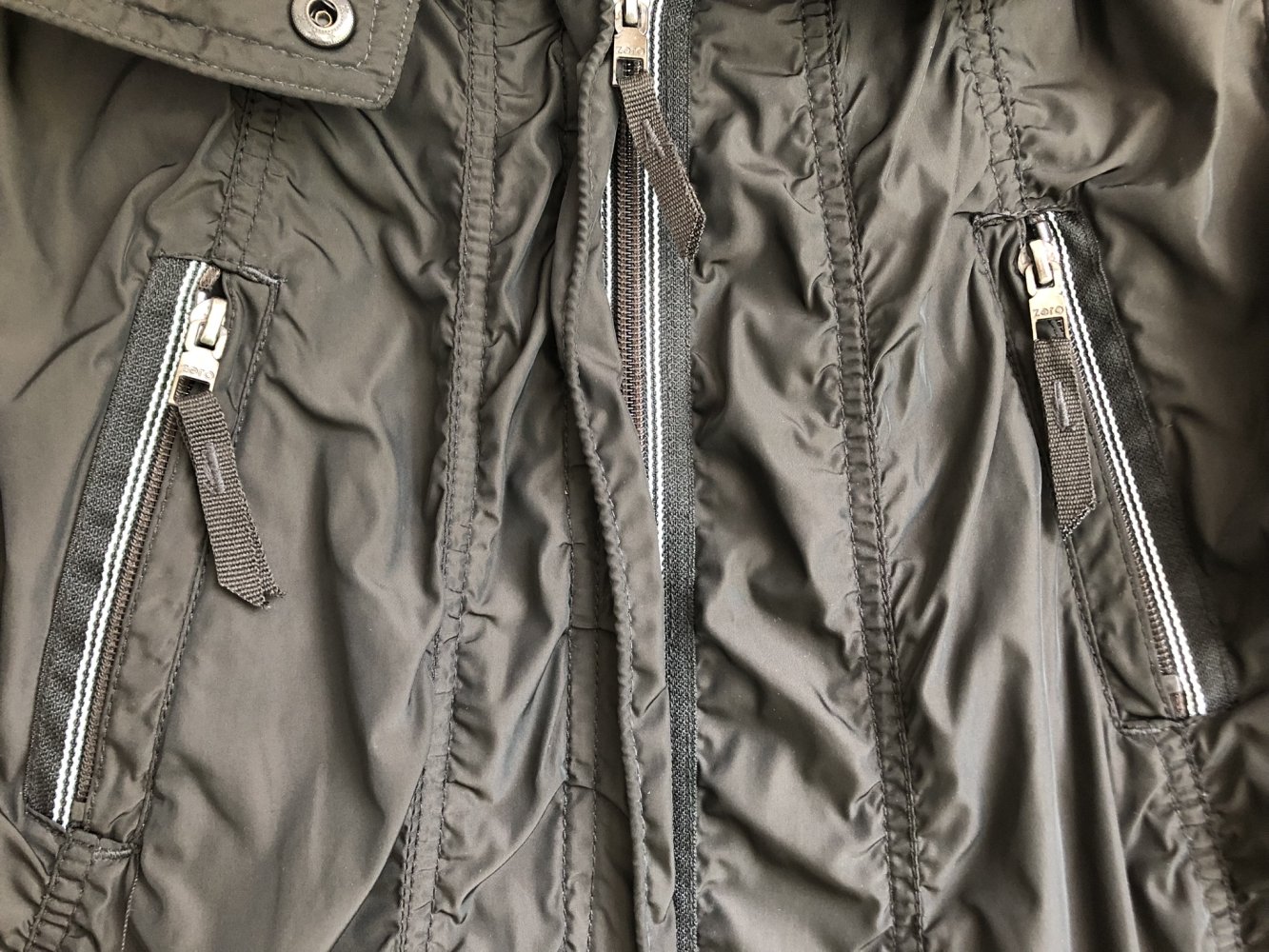 Zero Übergangsjacke Gr. 38 schwarz - Funktionsjacke