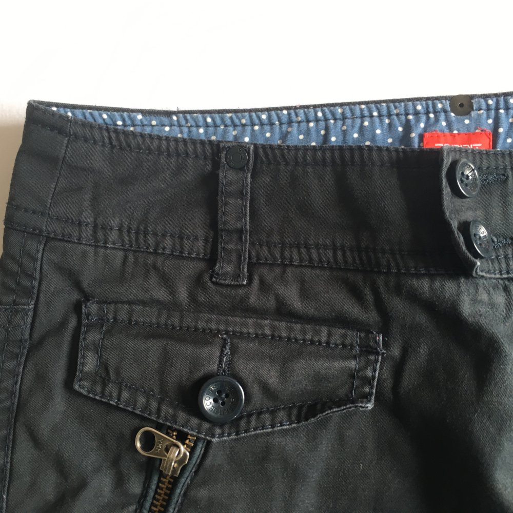 Esprit Capri-Hose dunkelblau Gr. 36
