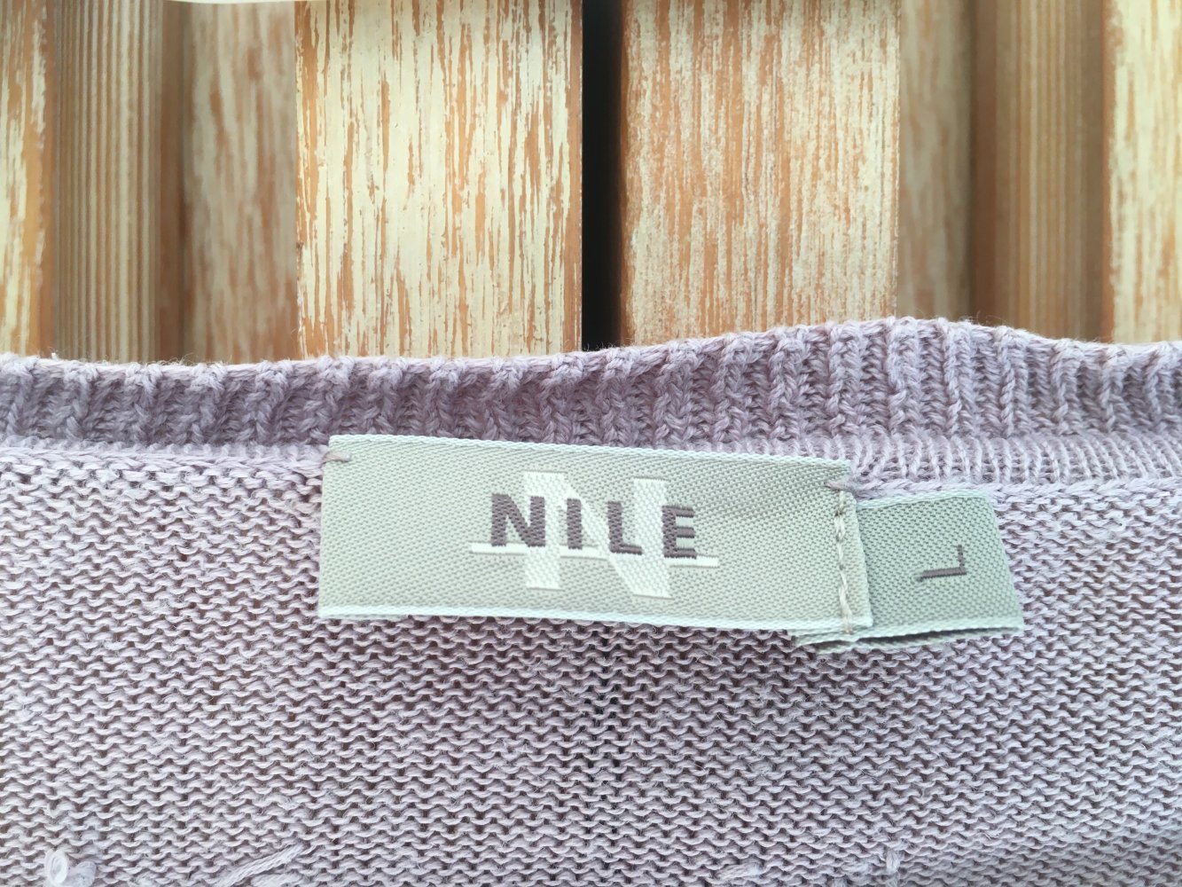 NILE Strickjacke altrosa, flieder Gr. L