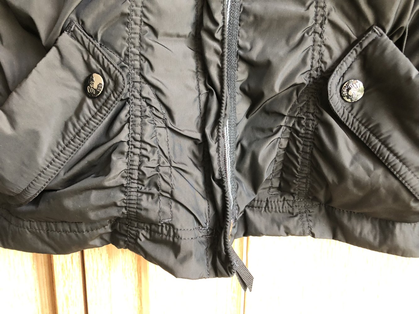 Zero Übergangsjacke Gr. 38 schwarz - Funktionsjacke