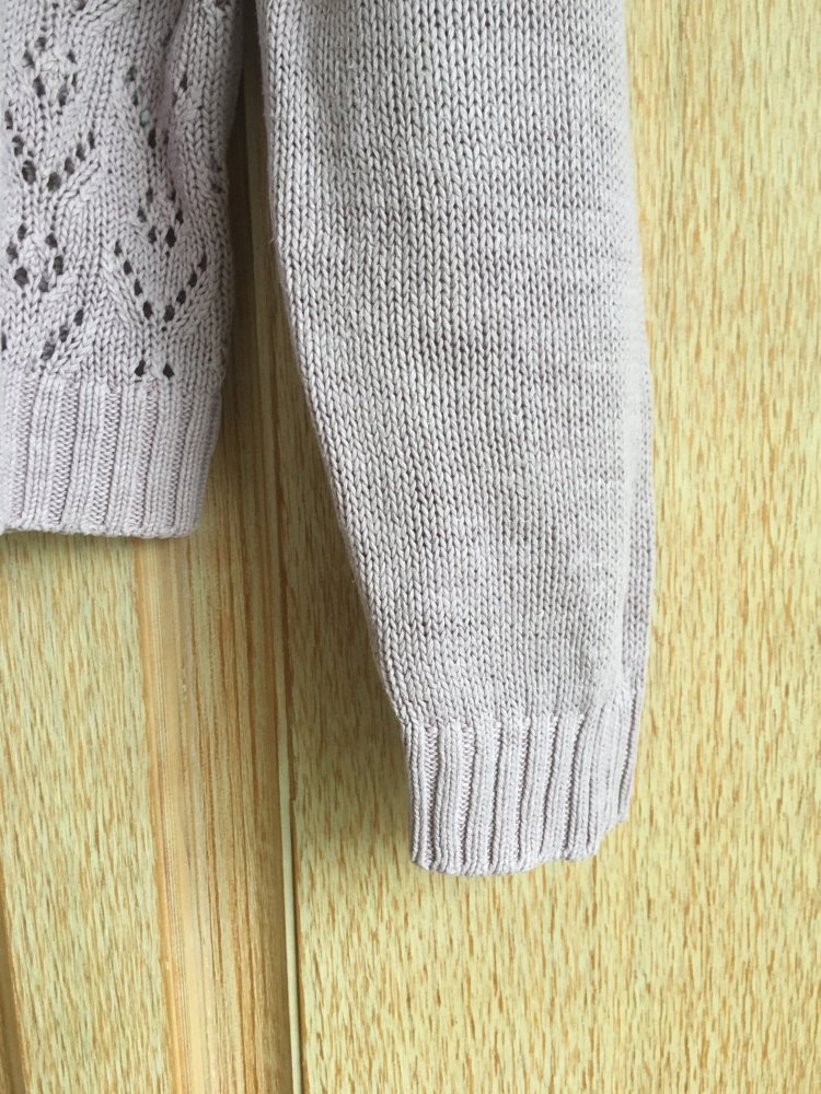 schöner Strickpullover von Sorgenfri Sylt Gr. XL rosa