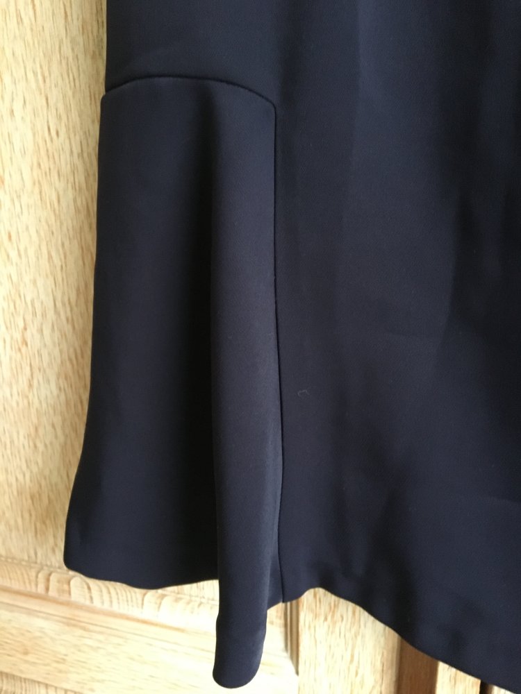 Zara basic Kleid Gr. XS dunkelblau, blau Kleid