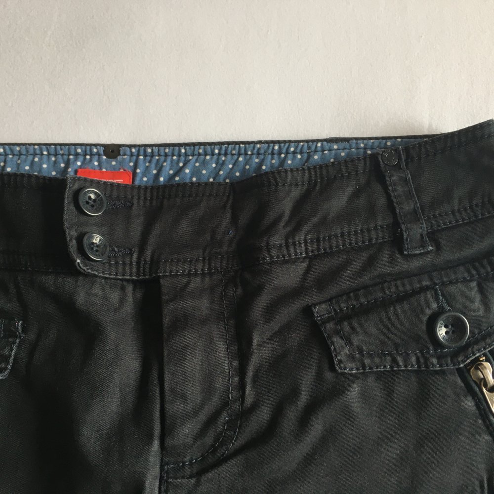 Esprit Capri-Hose dunkelblau Gr. 36
