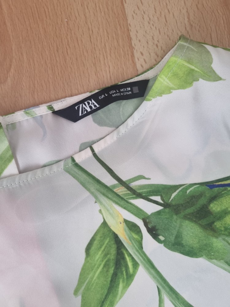 Zara Bluse L 40 Schlupfbluse Bluse edel 