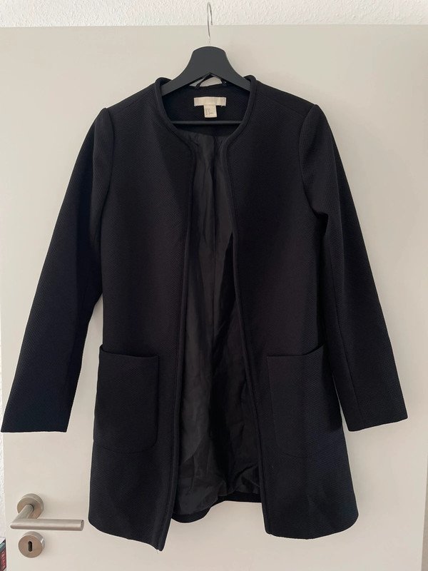 Mantel, Schwarz | H&M
