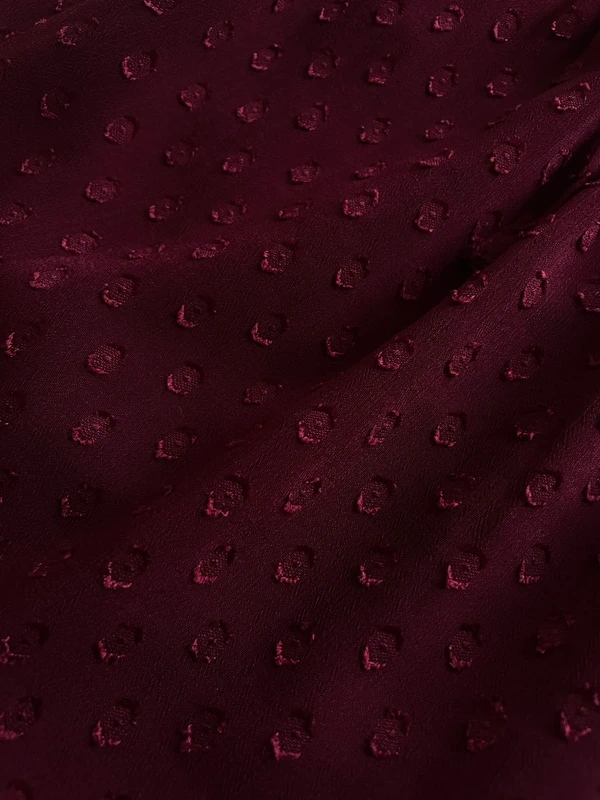 Weinrotes Kleid | H&M