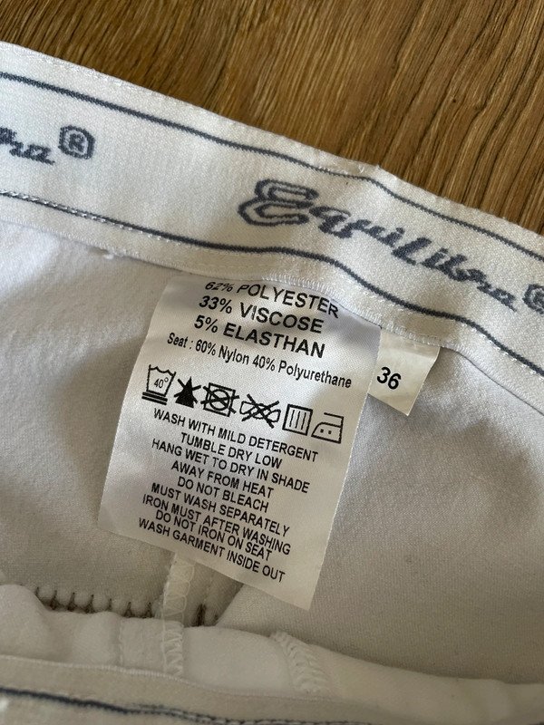 Weiße Reithose mit Vollbesatz | Equilibre