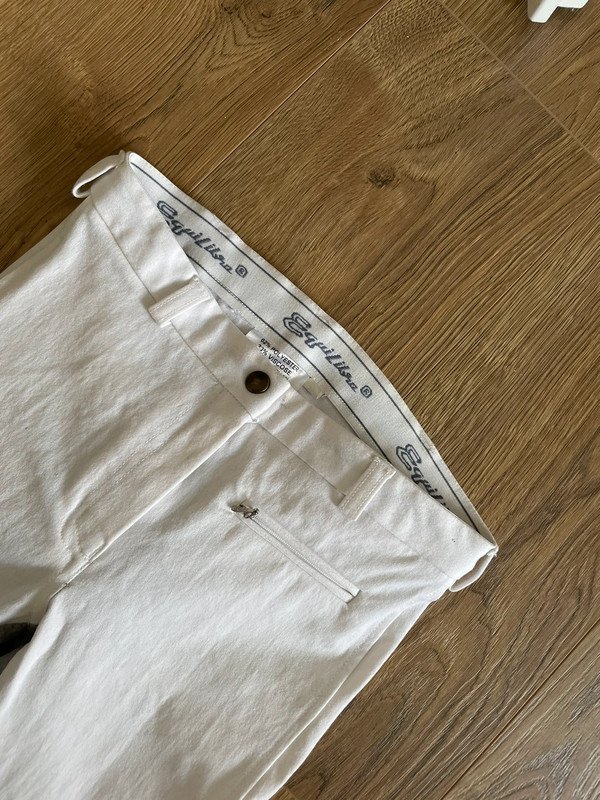 Weiße Reithose mit Vollbesatz | Equilibre