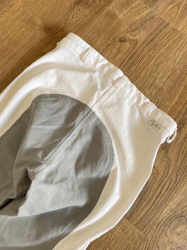 Weiße Reithose mit Vollbesatz | Equilibre