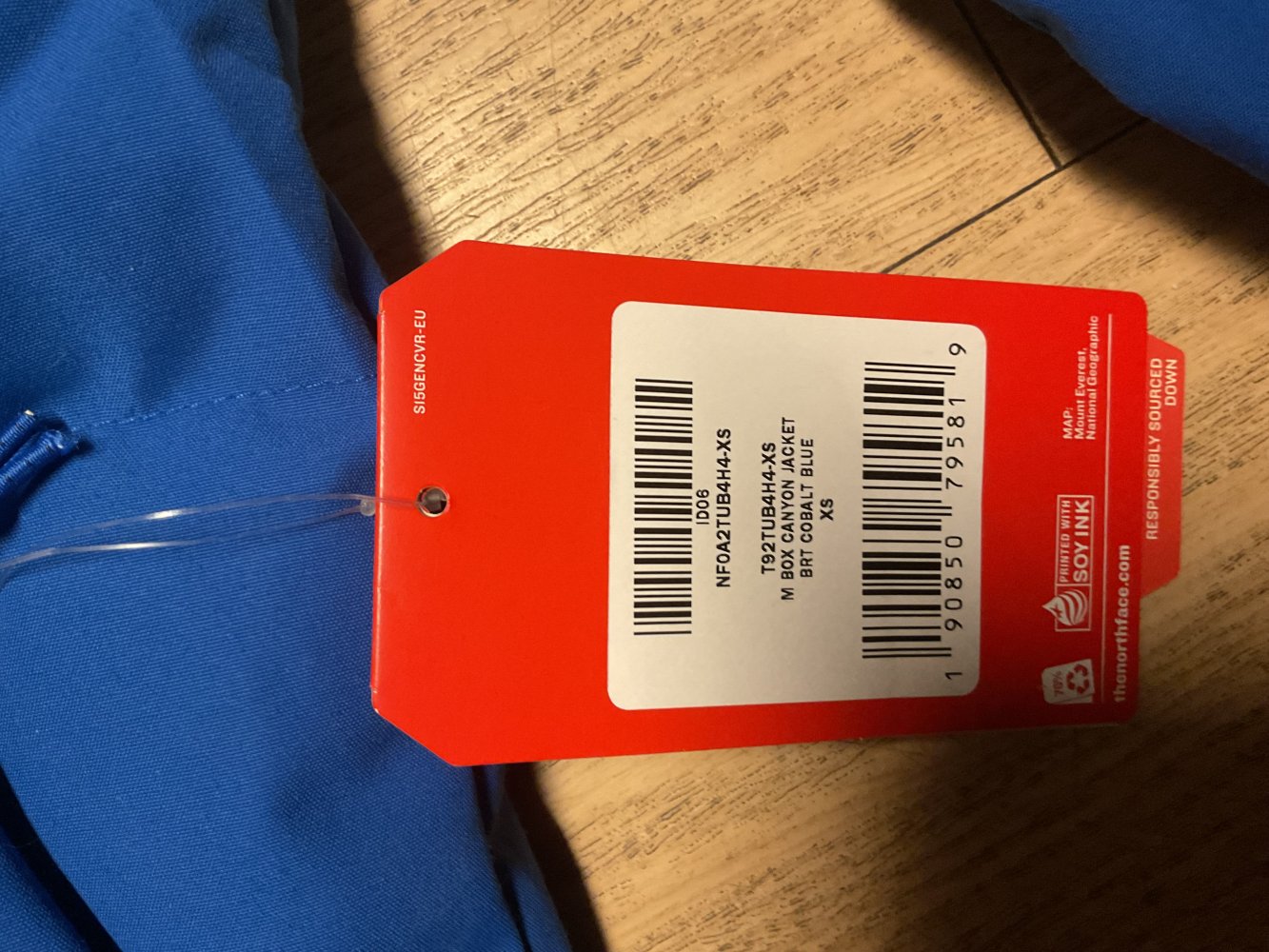 North Face daunenjacke neu