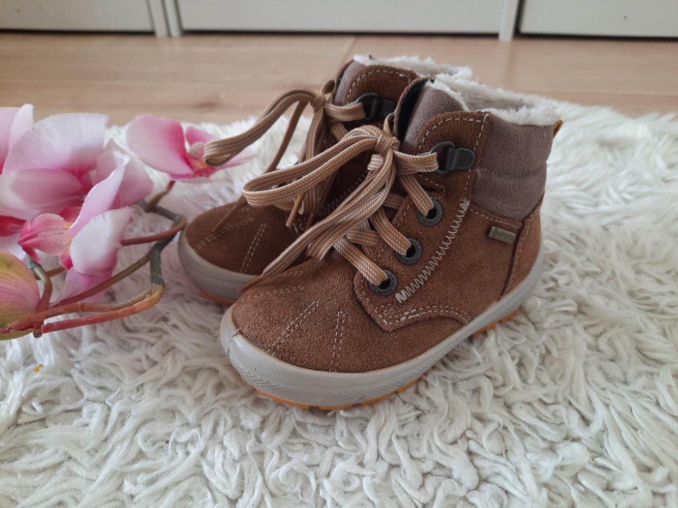 Neu Superfit Winterschuhe gefüttert Stiefel Schneestiefel Boots wasserdicht Gore-TEX Gr 22 Unisex