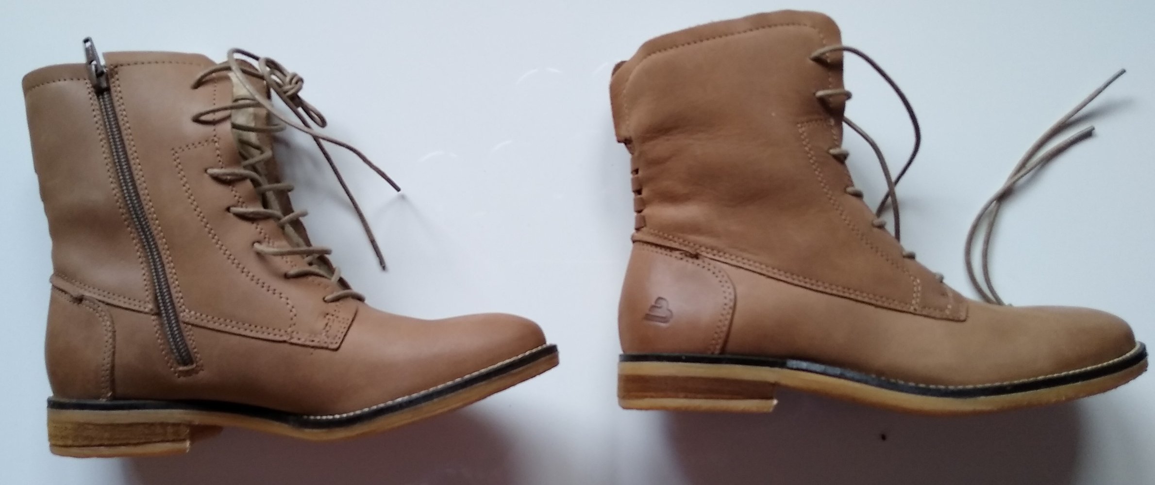 Echtleder Bullboxer Kurzschaftstiefeletten Gr. 36/37 neu, KP 99,-