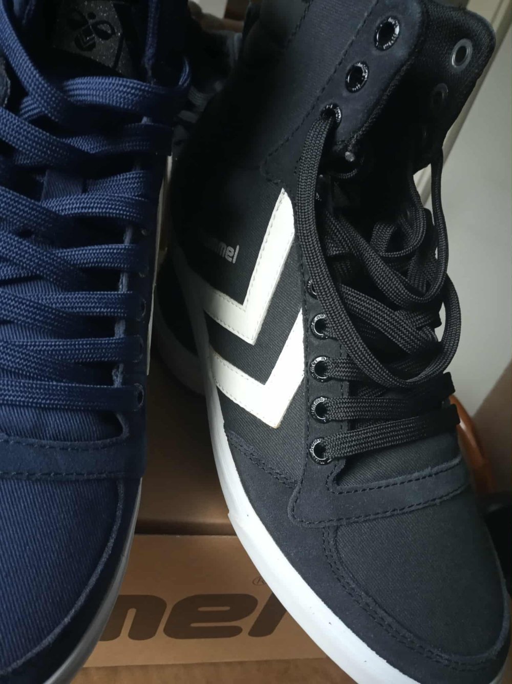 Sneaker Hummel Slimmer Stadil High in grau, blau und schwarz NEU! VB!