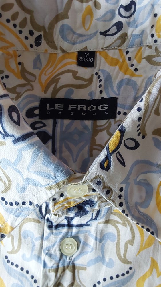 Vintage herrenhemd von LE Frog 