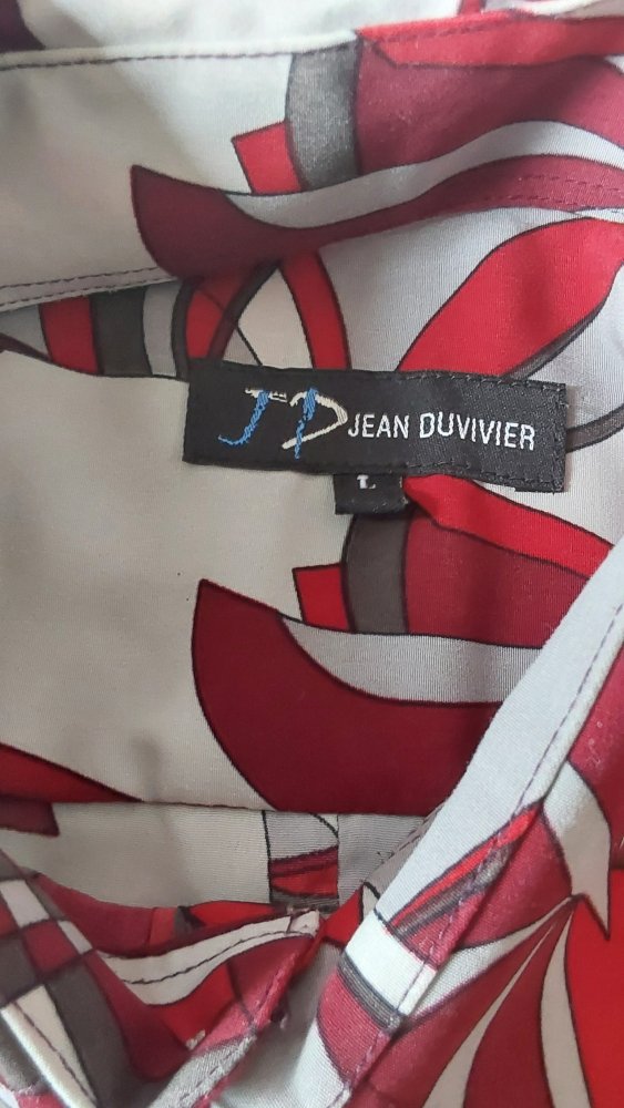 Vintage herrenhemd von Jean Duvivier 