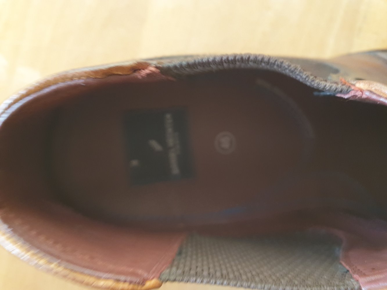 Stiefeletten braunes Leder von Daniel Hechter, makellos, nur 1 x getragen