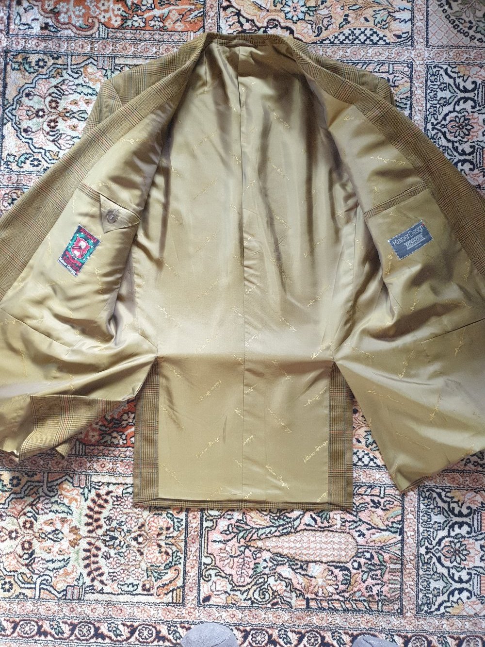 Sakko Blazer Kaiser Design by Roydale Huddensfield Glencheck Gr 102, ungetragen