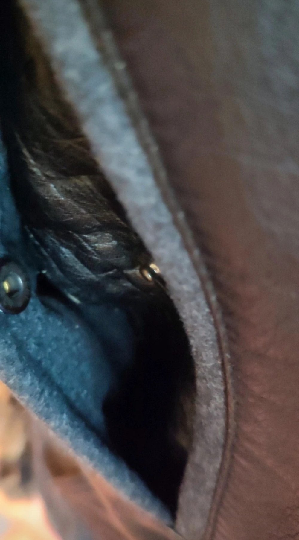 Lederjacke mit Pelzkapuze