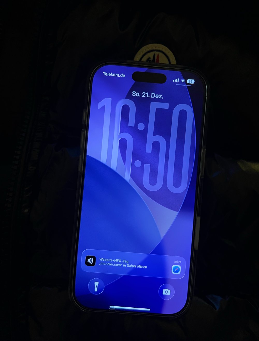 Moncler Daunenweste schwarz mit Kapuze - Neu mit Etikett