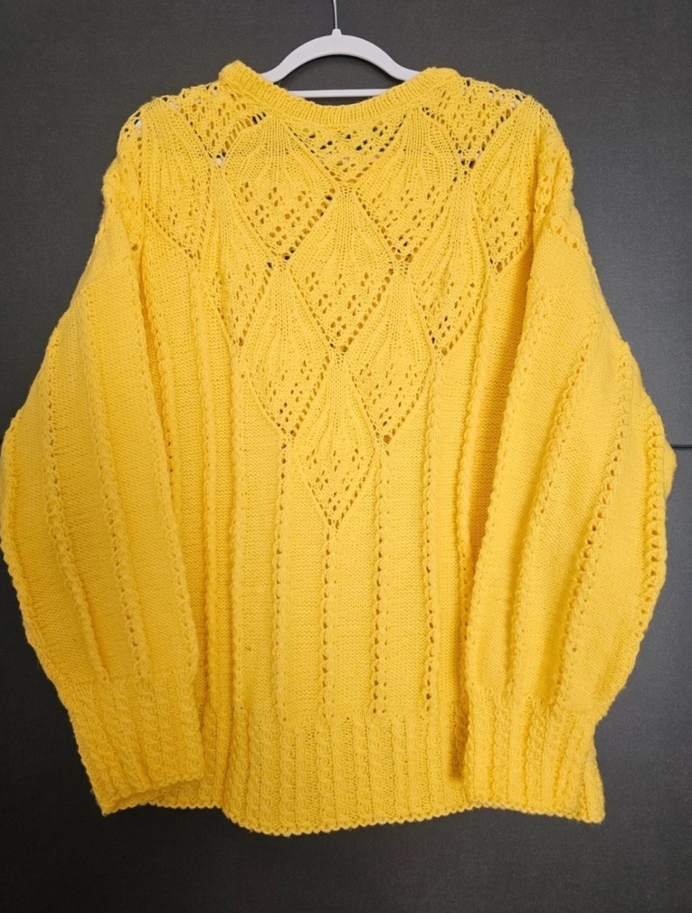 Damen Pullover Handarbeit Einheitsgroße Neu