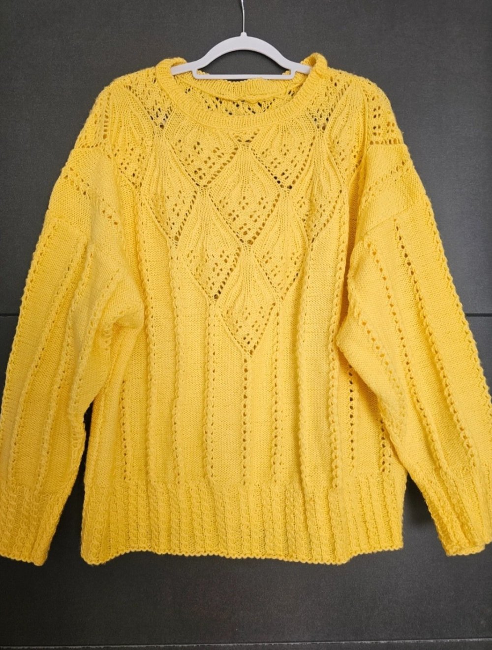 Damen Pullover Handarbeit Einheitsgroße Neu