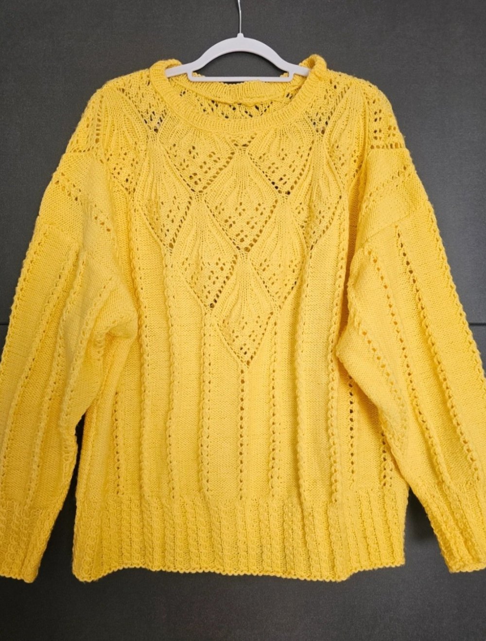 Damen Pullover Handarbeit Einheitsgroße Neu