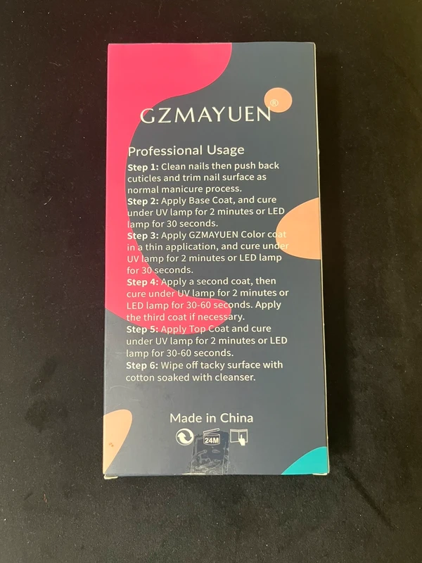 Gzmayuen Gel Nagellack Set – Rosa & Glitzer