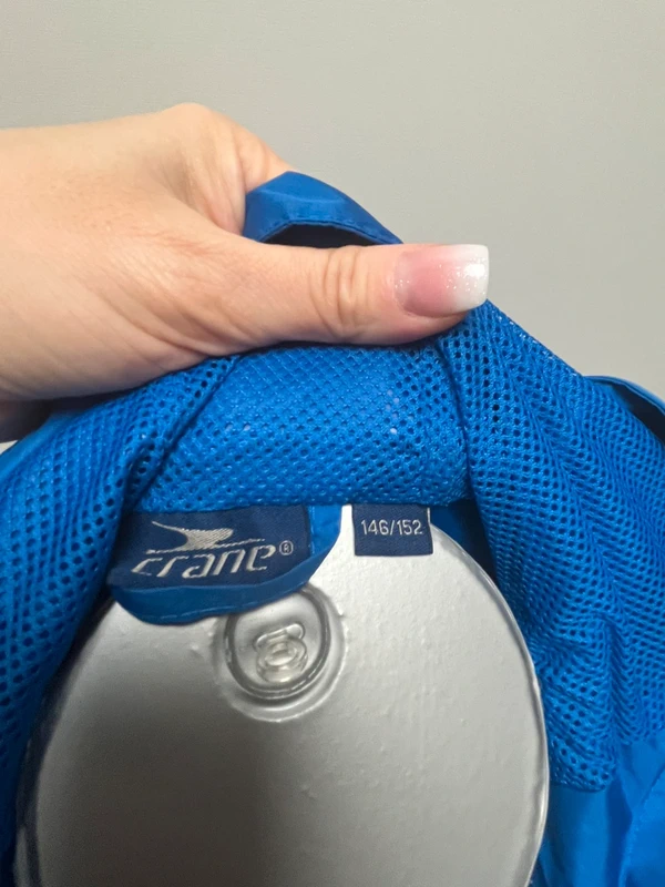 Blaue Regenjacke / Outdoorjacke von Crane