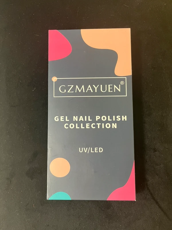 Gzmayuen Gel Nagellack Set – Rosa & Glitzer