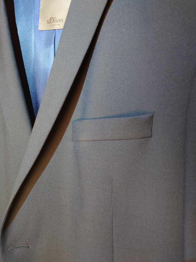 s.Oliver BLACK LABEL Anzugsakko (54) blau