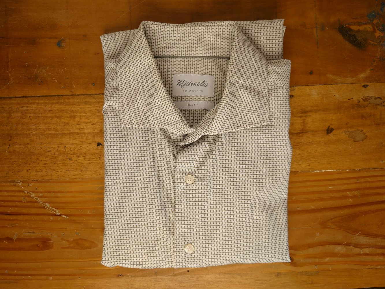 Michaelis Langarm-Hemd 43  Brust 122 cm Taille 118 cm slim fit