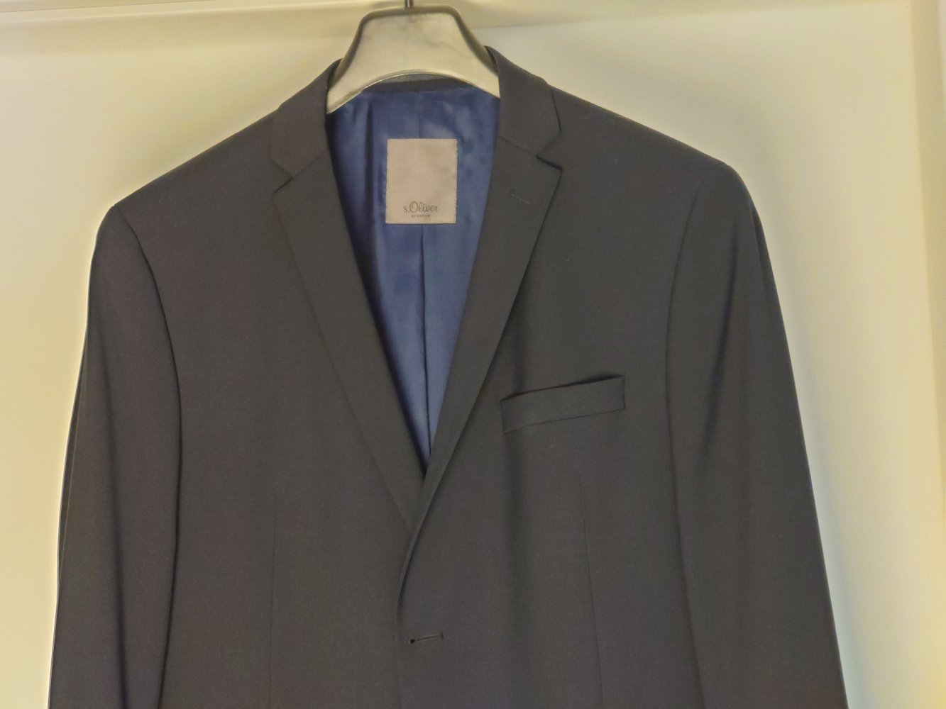 s.Oliver BLACK LABEL Anzugsakko (54) blau