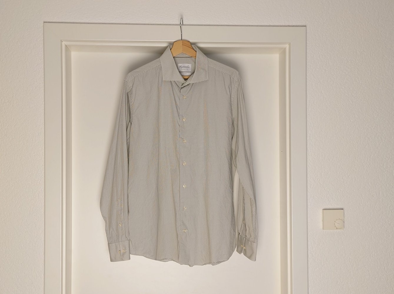 Michaelis Langarm-Hemd 43  Brust 122 cm Taille 118 cm slim fit