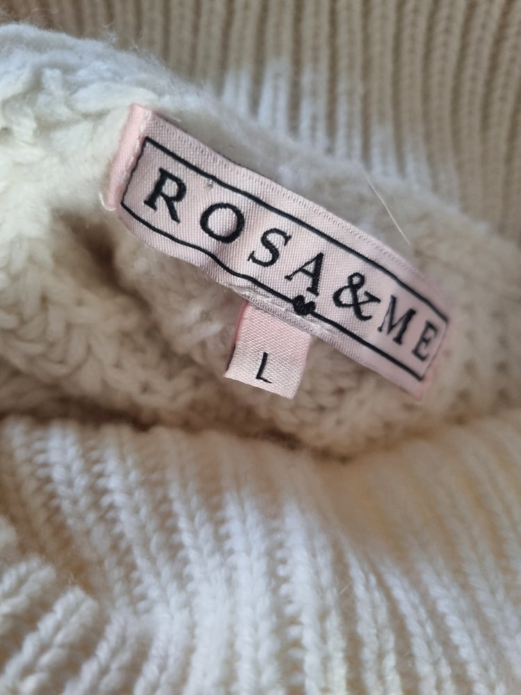 Kaschmir / Wolle dicker Kaschmir Wolle Pullover von Rosa & Me butterweich, neuwertig. 