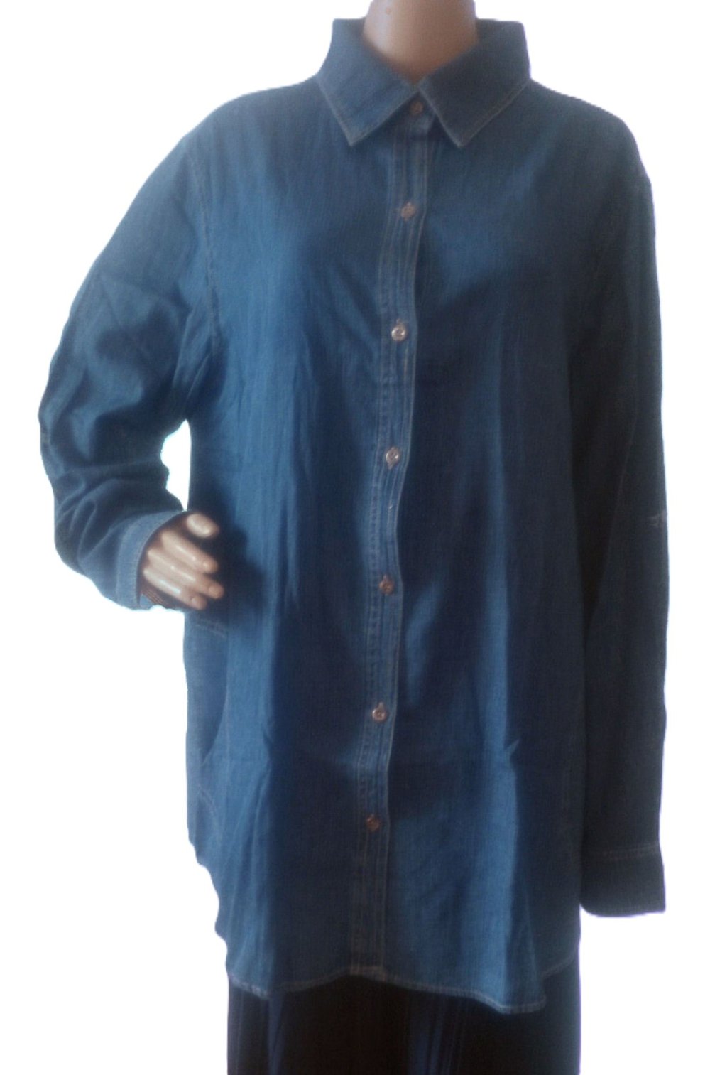 Jeanshemd in Plussize - Laut Hersteller 5 XL