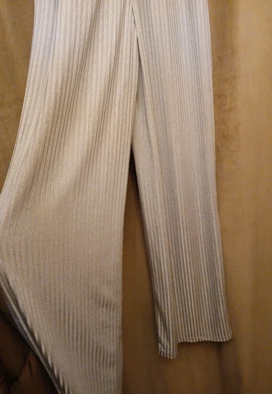 Jumpsuit in Silber/Grau Gr.34