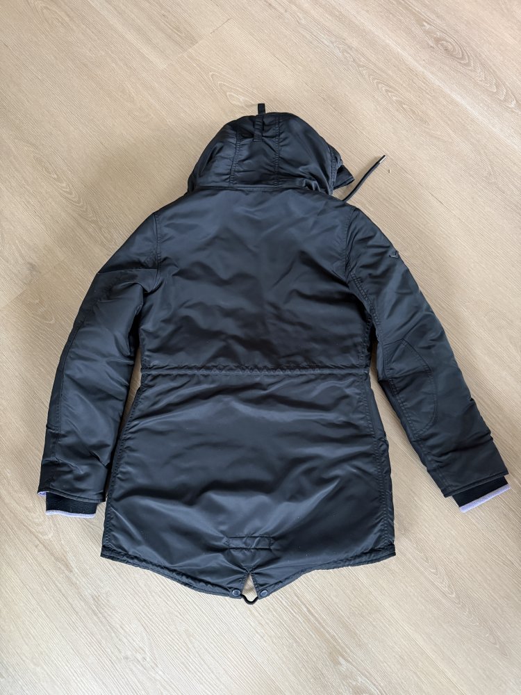Superdry Parka / Wintermantel / Jacke (schwarz)
