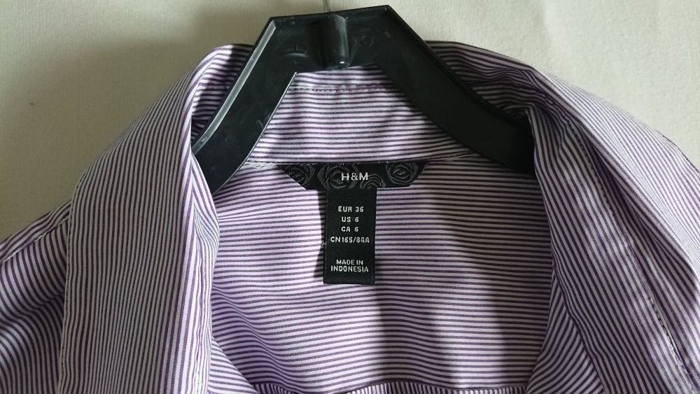 Gestreifte Bluse von H&M in Größe 36