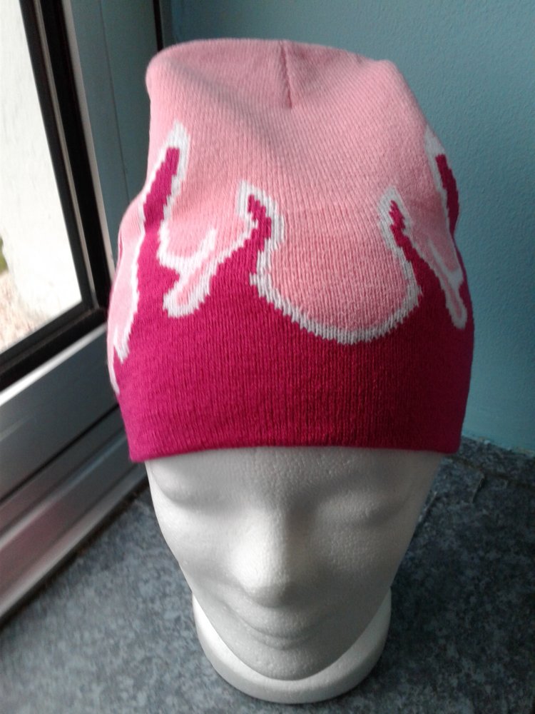 Hip Hop Beanie warme Wintermütze keine Tragespuren wie neu