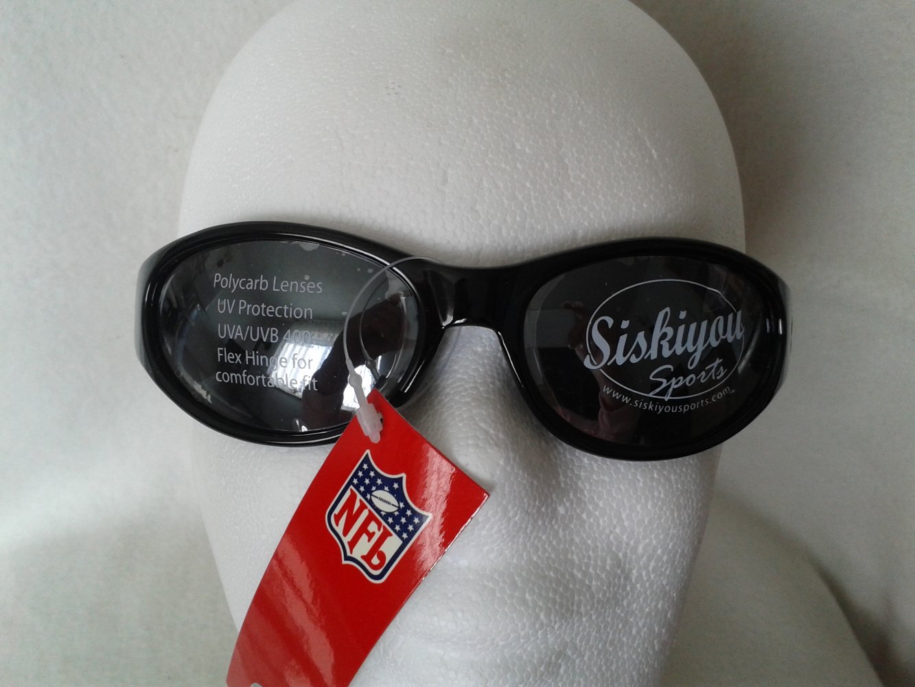 New York Jets Sonnenbrille Herrenbrille Original NFL Football gebrauchter Artikel 1A Zustand