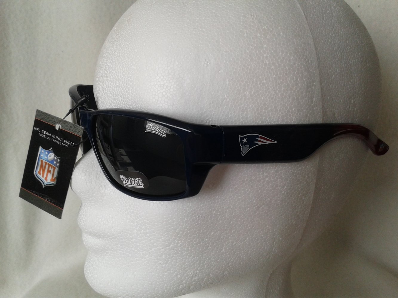 New England Patriots Sonnenbrille Original NFL Herrenbrille Football 