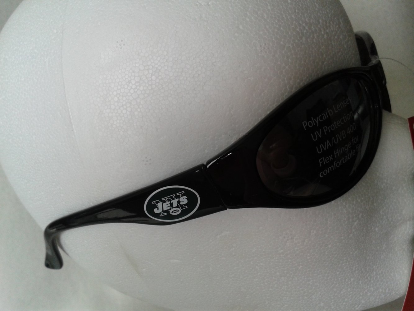 New York Jets Sonnenbrille Herrenbrille Original NFL Football gebrauchter Artikel 1A Zustand