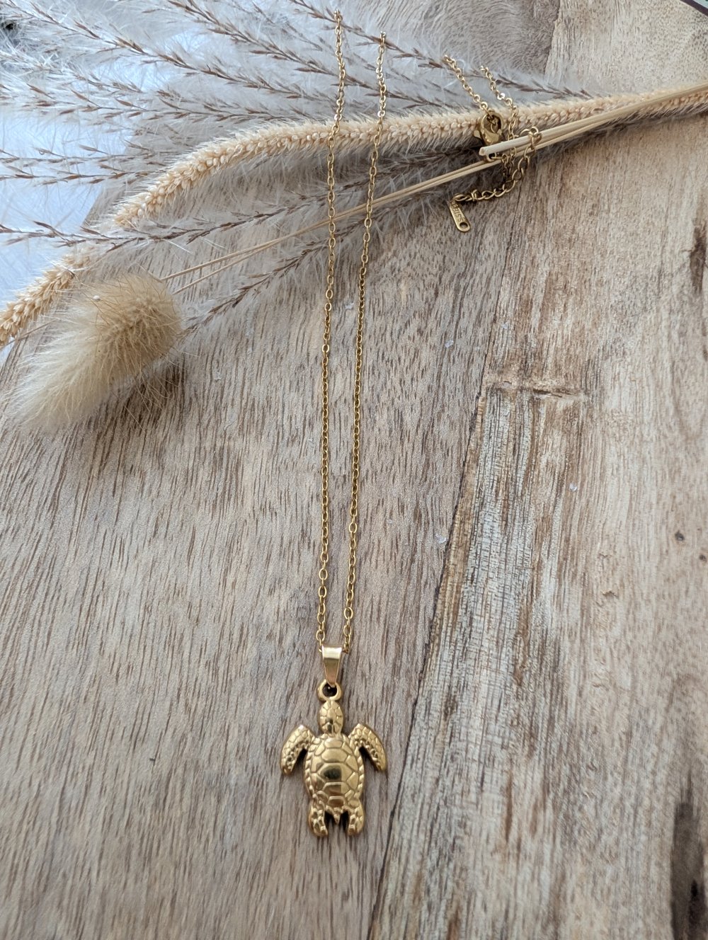 Edelstahl Halskette Wasserfest 