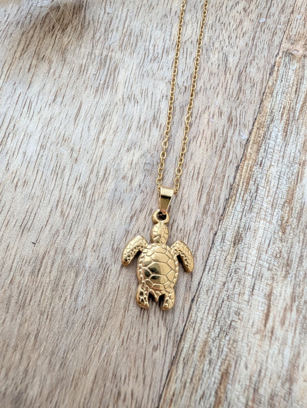 Edelstahl Halskette Wasserfest 