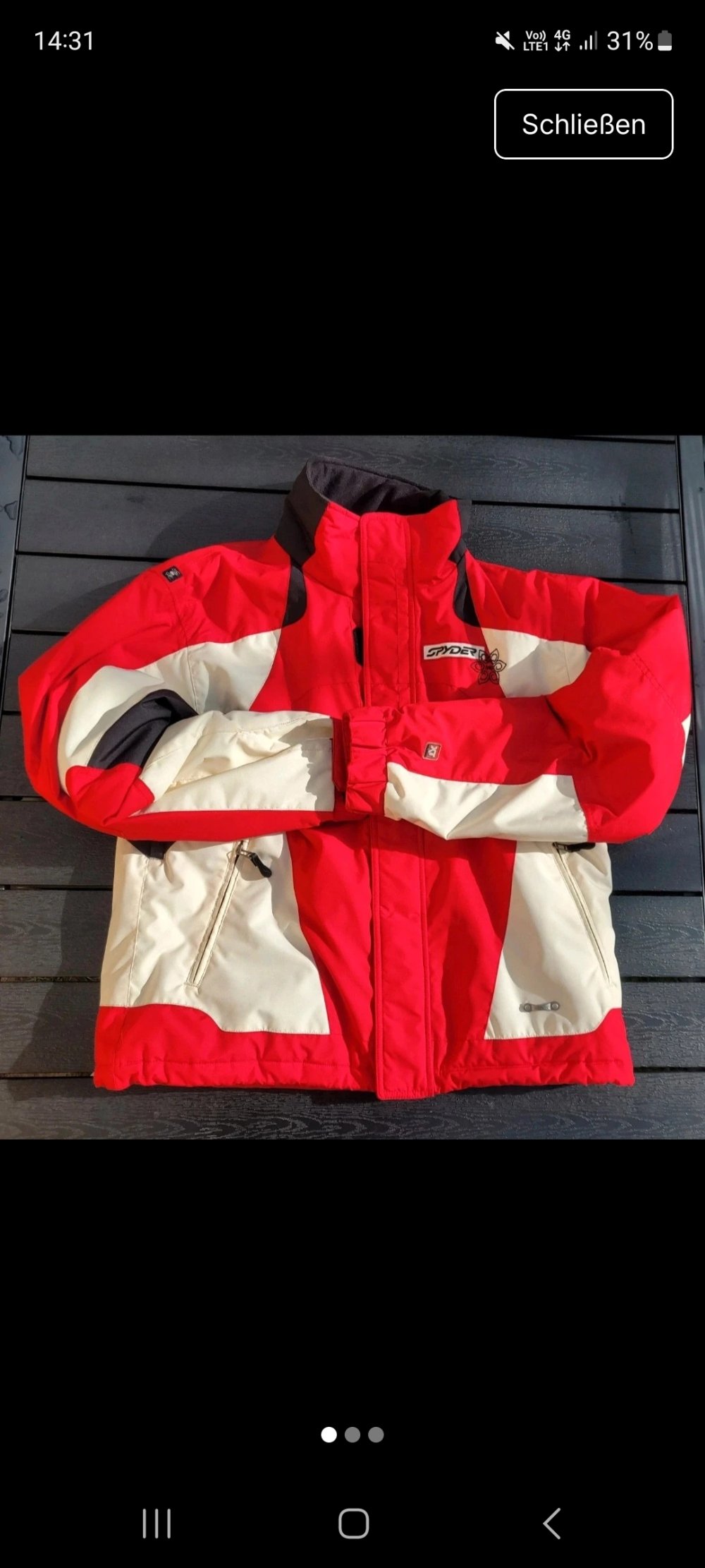 Echte Spyder Skijacke Damen Neupreis über 300€