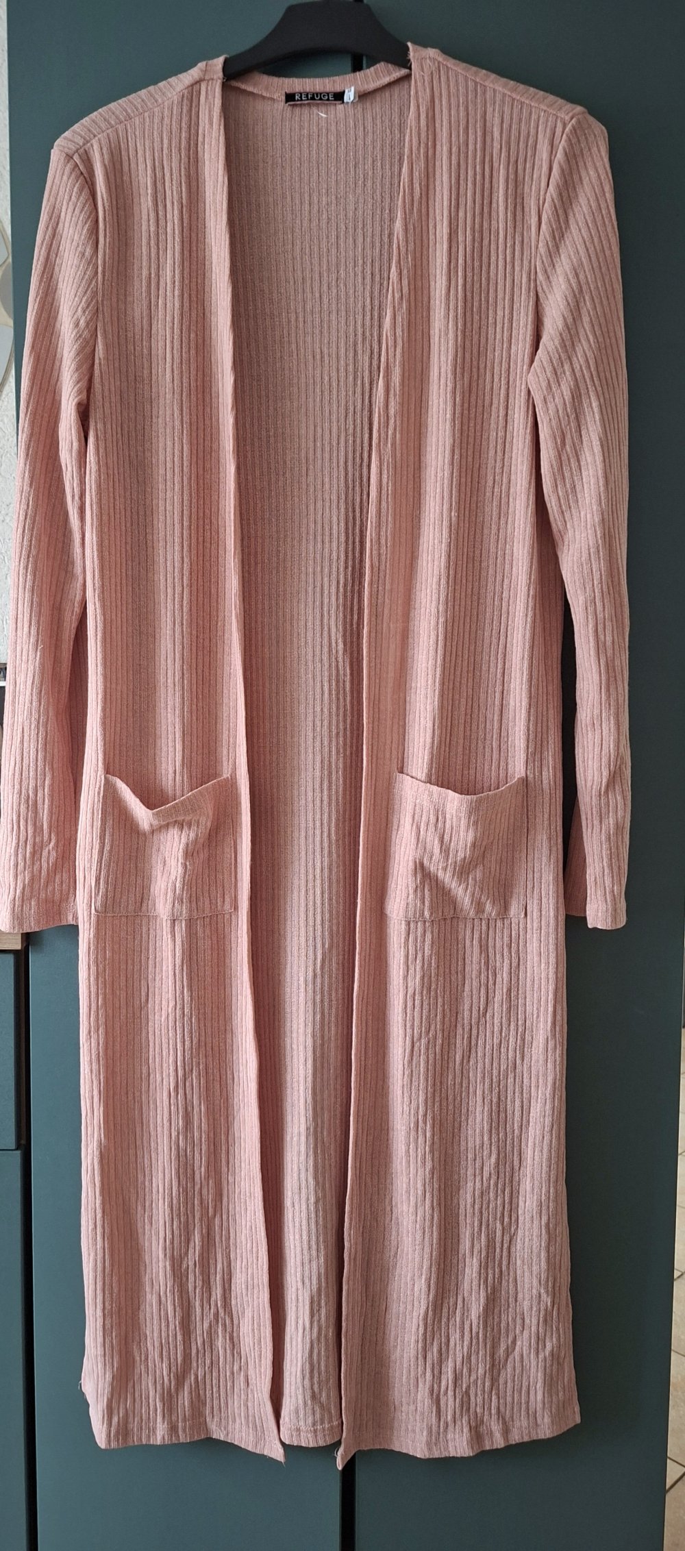 Strickmantel altrosa